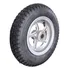 Roda 3 50x8 Aro Alumínio Pneu Bufallo 4lonas