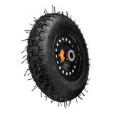 Roda 350x8 Pneu Carrinho Plataforma Carga C Rolamento