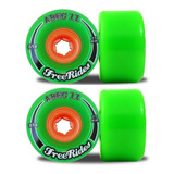 Roda Abec 11 Freerides 77mm 81a Longboard Skate