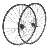 Roda Aero 26 Extreme Disco Cubo K7 Rolamento Preta Mtb Par