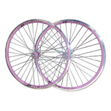 Roda Aero Aro 26 X 1 9 C Cubo Rolamento Raios Grosso P bike