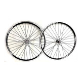 Roda Aero Aro 26x1 9 Vzan Mtb Raio Preto E Cubo Rolamento