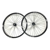 Roda Aero Aro 29 Mtb Cubo Disco Rolamento K7 V nine Vzan Vortex Cor Preta