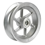 Roda Alumínio Aro 8 Com 6 Raios Com 2 Rolamentos P Carreta