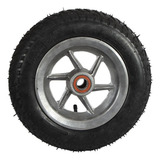 Roda Alumínio Aro 8 Pneu 3 25 Rolamento Carrinho De Mão