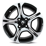 Roda Aro 15 Renault Sandero Rs Clio Logan 4x100 R97 Jogo