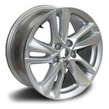 Roda Aro 16 Liga Leve Cromada Acessórios Chevrolet 26214162 Cor Prateado