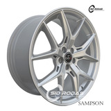 Roda Aro 18x8 Bbs Sampson 5x108 Prata B a r