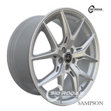 Roda Aro 18x8 Bbs Sampson 5x113 Prata B a r