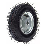 Roda Aro 2 50 4 Câmara E Pneu Para Carrinho De Carga