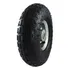 Roda Aro 3.50-4 C/ Câmara E Pneu Para Carrinho De Carga 