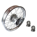 Roda Aro Traseiro Nxr Bros 125 150 Raio 4mm Com Rolamento