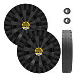 Roda Betorneira Eixo Universal 250 E 400l Todas Marcas 2 Un 