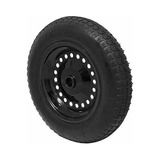 Roda Carrinho Mão Aço Completa Pneu Aro Câmara 3 25 8