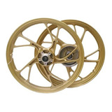 Roda Cg Titan 150 03 13 Disco Mod 160 Dourado S Camara Scud