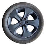 Roda Compass Aro 18 Preta Com Pneu