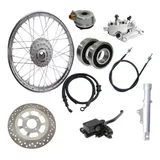 Roda Completa Freio Disco