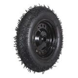 Roda De Aço Aro 8 Completa Furo 25mm Com Pneu 3 25 8