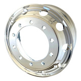 Roda De Alumínio Borda Larga Aro 22 5 Alto Brilho Caminhão
