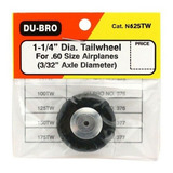 Roda De Bequilha Traseira 1 1 4 Pol Para Aviões 60 Dub 125tw