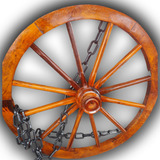 Roda De Carroca Rustica