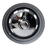 Roda De Fusca Mexicano 4 Furos 4x130 Aro 15 Com Calota