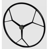 Roda De Leme 700 Mm Preta Para Veleiro catamarã