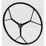 Roda De Leme 900 Mm Preta Para Veleiro catamarã