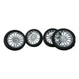 Roda De Liga Aro 20 Velocity Pneu Semi Novo