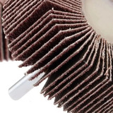 Roda De Lixa Com Haste P Furadeira 25x20 Gr 120 Kit Com 5 Pç