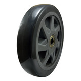 Roda De Pu 6 Polegadas 152mm Com Rolamento De Esfera 150kg