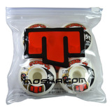 Roda De Skate Moska 51mm 53d Branca Street Com Garantia