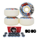 Roda De Skate Next 55mm 101a Moska + Rolamento Black Sheep