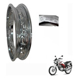 Roda Dianteira 18 Aço Hamp H4470krm850 Cg125 150 160 Honda