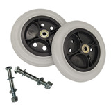 Roda Dianteira Aro 6 Jaguaribe Para Cadeira De Rodas par 
