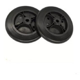 Roda Dianteira Aro 6 Para Cadeira De Rodas 1009 Par