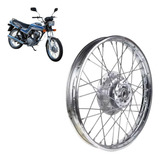 Roda Dianteira Completa Cg Titan 125 95 99 Aro cubo raios