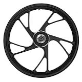 RODA DIANTEIRA TITAN 160 2016 23 TITAN 150 2014 15 PE DE GALINHA PRETO FREIO DISCO