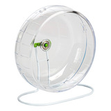 Roda Exercícios Hamster Prime Com Suporte Jel Plast Pet Roe Cor Incolor