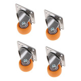   Roda Giratória De Nylon De 25 Mm Para Móveis De Carrinhos