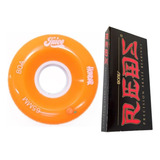 Roda Hondar Juice 65mm 80a Rolamento Red Bones