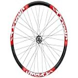 Roda Kit MTB Bicicleta Traseira 26 Vzan Vmaxx Cubo Rolamentado F-Disco 36FPreto Vermelho