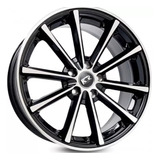 Roda Kr Aro 20 Furação 5x114 Modelo K63 Preto Diamantado