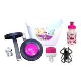 Roda Lateral Bike Aro 16 Garrafinha 250ml Cestinha