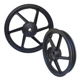 Roda Liga Leve Titan fan 125 150 Mix Todas par 6 Palitos