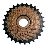 Roda Livre Catraca Bike Paco 7v Rosca Dourada 14 28 Dentes