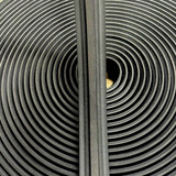 Roda Meio Eva Flexível Adesivo Star 4cmx1cm Preto 29 Metros