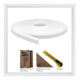 Roda Meio Moldura Autocolante Flexível Eva 2 5cm 20 Metros