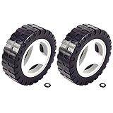 Roda Menor E Calota Plástica Tramontina -2un- Para Cortador De Grama CE35M2 E CE35P