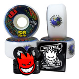 Roda Moska 56mm Salve O Planeta 55d Profissional Rolamento